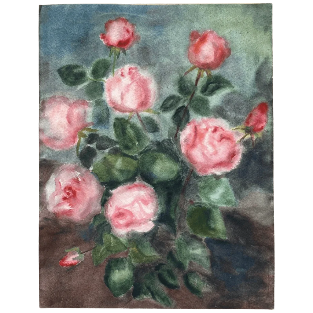 Glezna ar ziediem #62