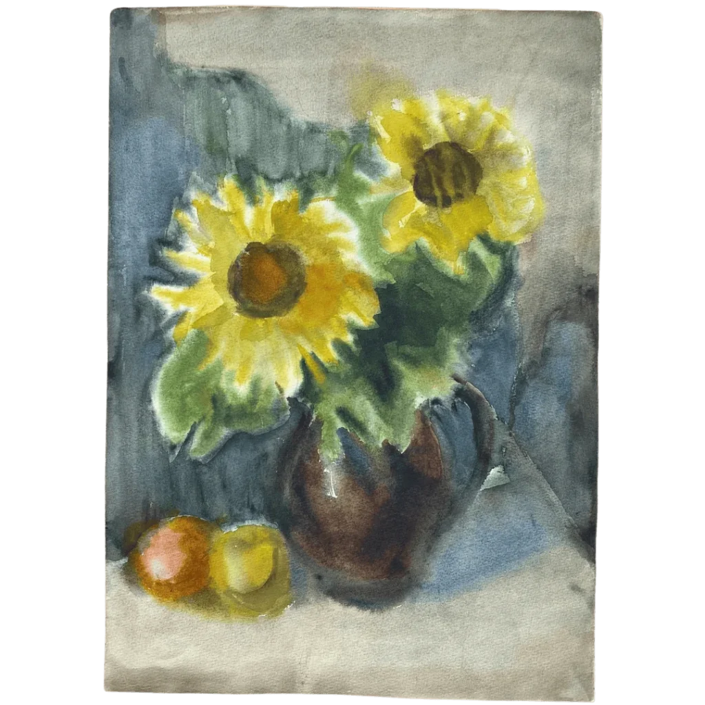 glezna ar ziediem 72