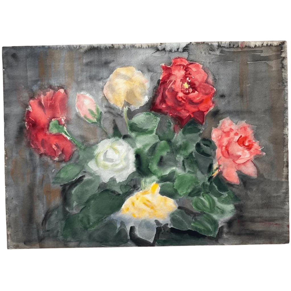 glezna ar ziediem 98