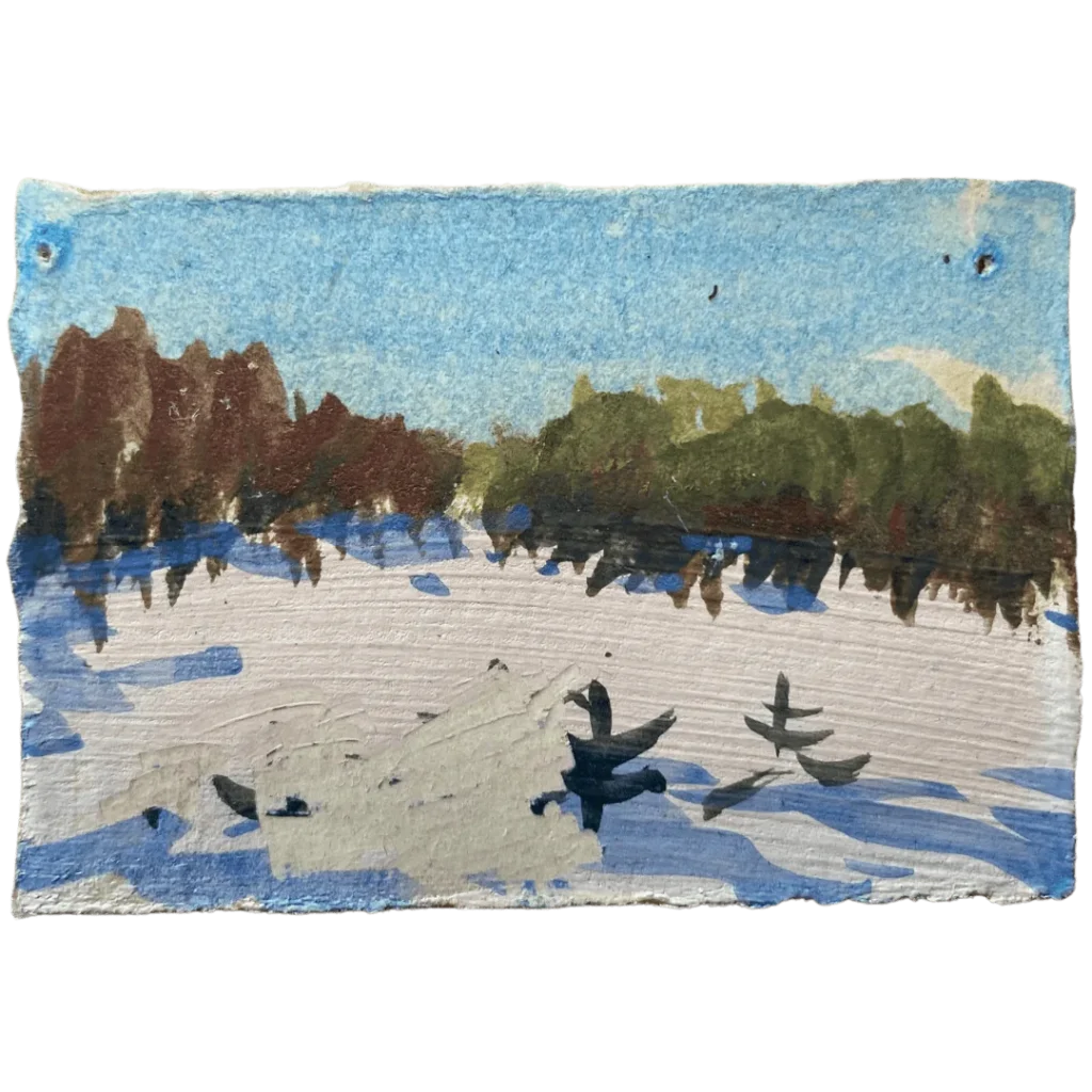 Glezna #201 Lilija Bite, Miniatūra