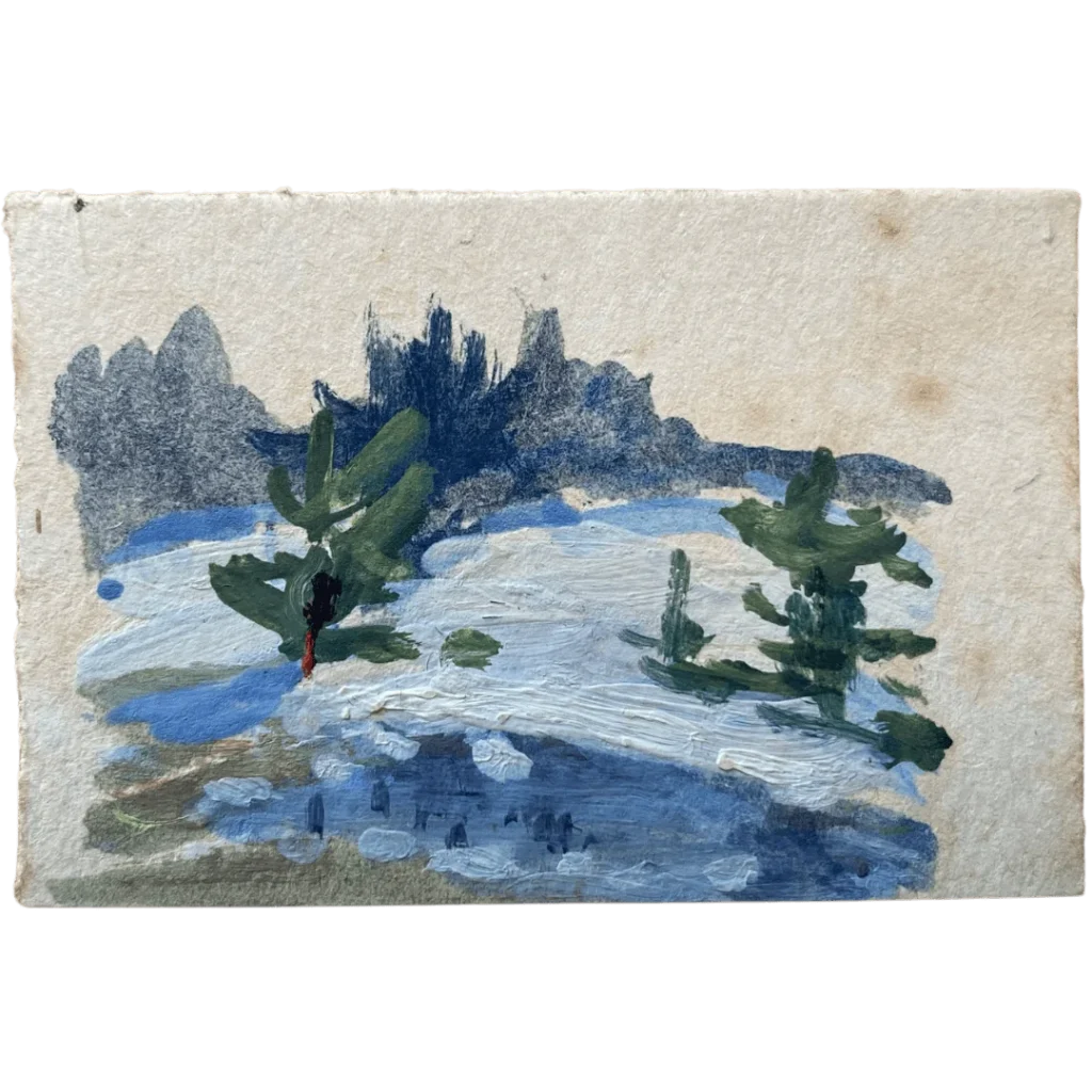 Glezna #203 Lilija Bite, Miniatūra