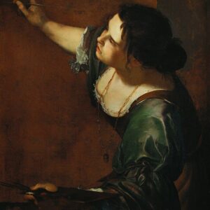 Artemisia Gentileschi, Self-portrait as “La Pittura”_1