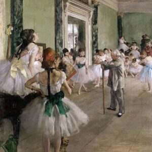 Edgar Degas, “The Ballet Class”